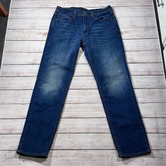 Levi's Dark Blue Men's Jeans - Picture 13 of 14